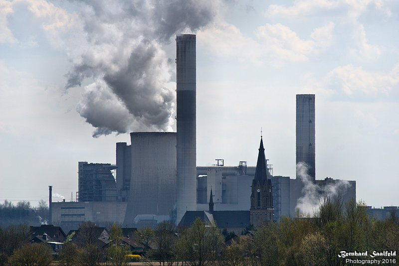 Bernhard Saalfeld - Kraftwerk Frimmersdorf